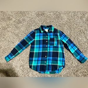 There Abouts girls flannel shirts sz S 7/8. Brand is from JC Penny